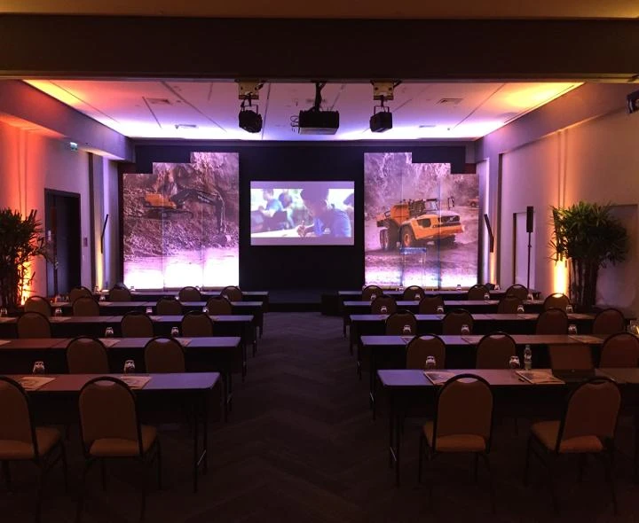 Cenografia de palco para evento