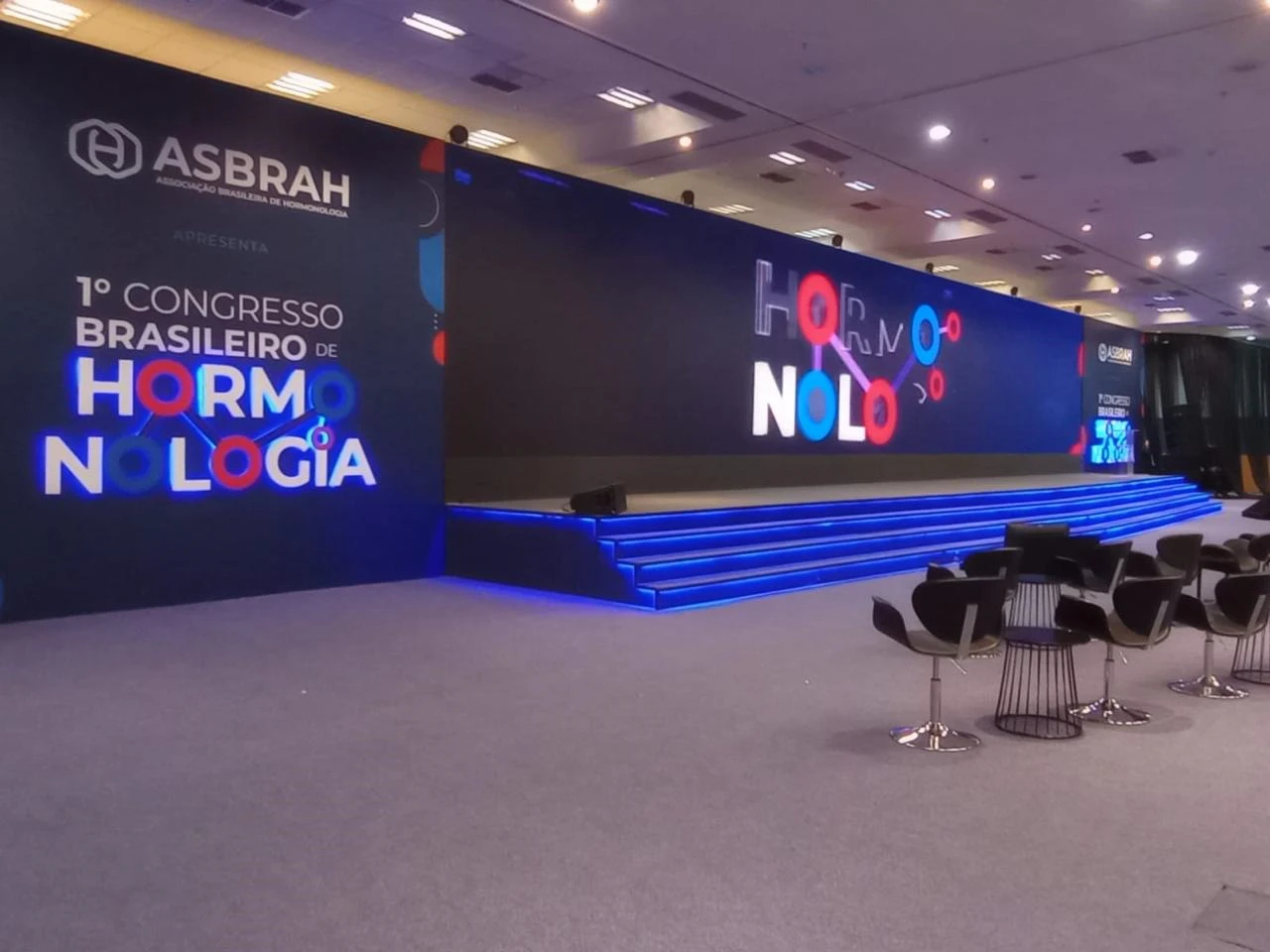Fundo de palco personalizado