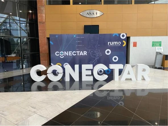 Montagem de quiosque para shopping no Paraná