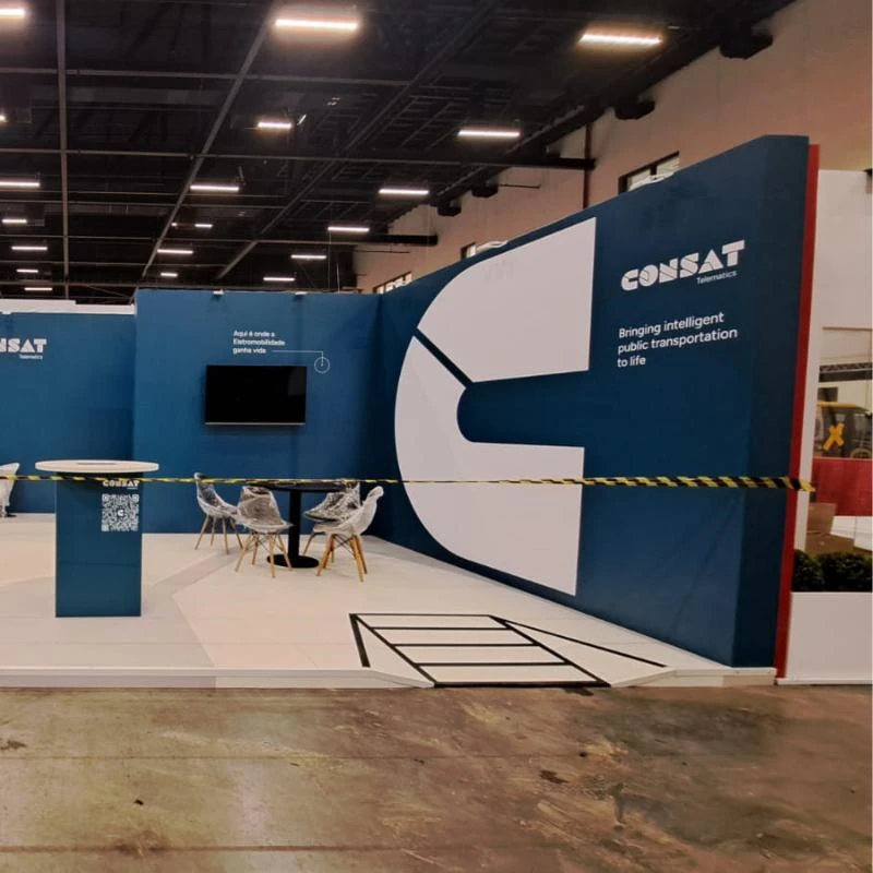Montagem de stand para eventos em Curitiba