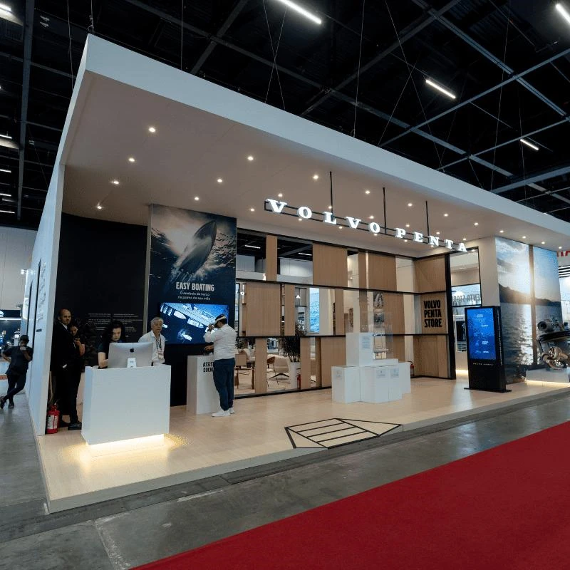 Montagem de stands para eventos em Curitiba