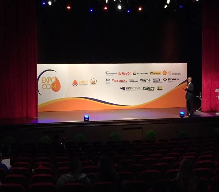 Palco para evento