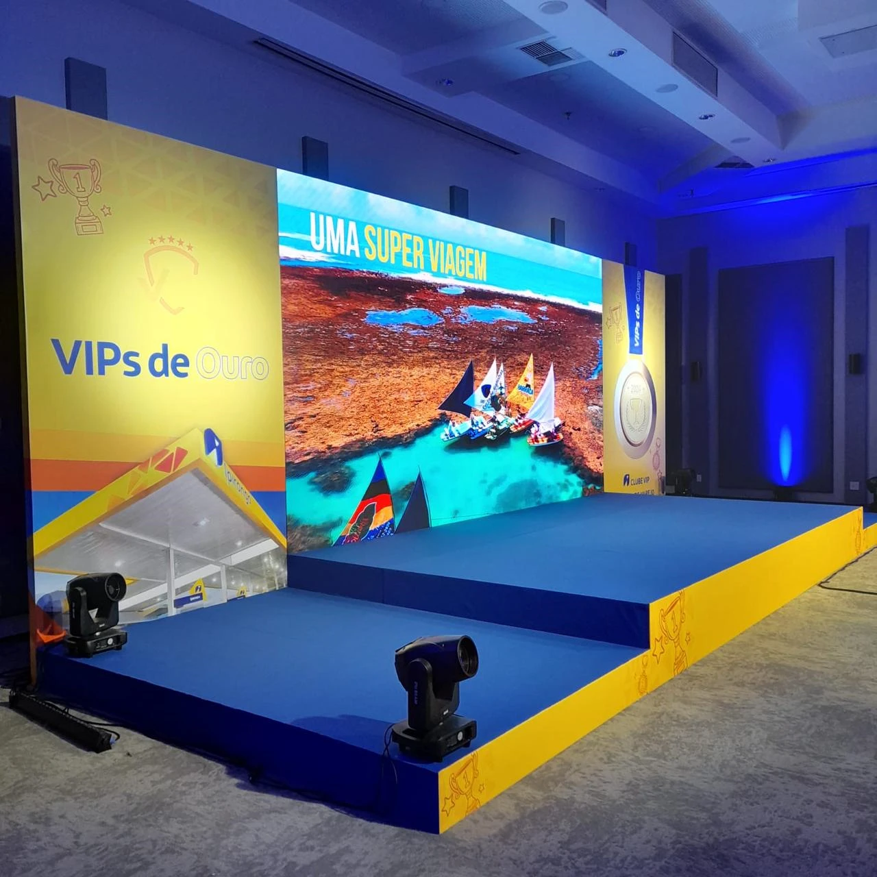 Palco para eventos pequenos no Paraná