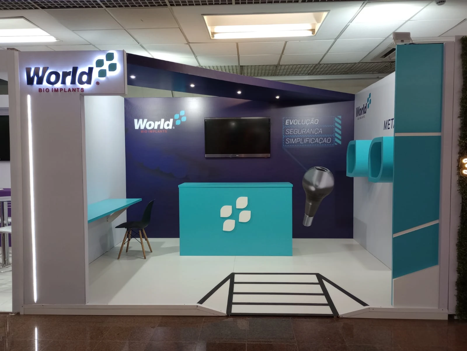Stand para feira simples