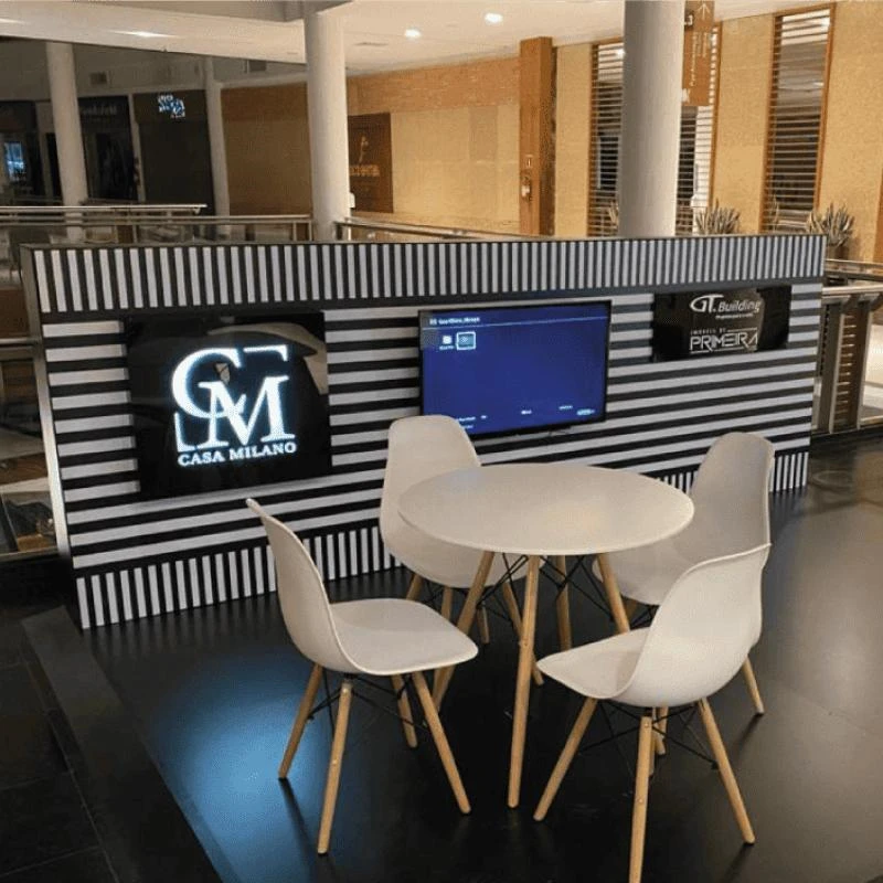 Stands pequenos para eventos em Curitiba